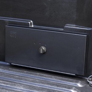 Toyota Tacoma Truck Bed Lockbox - Side - Tuffy Products - 3-Digit Combo - Black - `05-`22